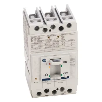 ALLEN BRADLEY 140U-G2C3-D10 MOLDED CASE CIRCUIT BREAKER, 100A, G-FRAME, 22KA, T/M - FIXED THERMAL / FIXED MAGNETIC, RATED CURRENT 100A