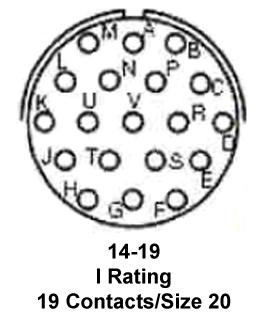 AMPHENOL PT02E14-19P CIRCULAR CONN, PLUG, SIZE 14, 19POS, BOX; CONNECTOR TYPE:CIRCULAR INDUSTRIAL; CONNECTOR BODY MATERIAL:ALUMINIUM; GENDER:PLUG; CONTACT GENDER:PIN; CONN AMPHENOL PT02E14-19P CIRCULAR CONN, PLUG, SIZE 14, 19POS, BOX; CONNECTOR TYPE:CIRCULAR INDUSTRIAL; CONNECTOR BODY MATERIAL:ALUMINIUM; GENDER:PLUG; CONTACT GENDER:PIN; CONN