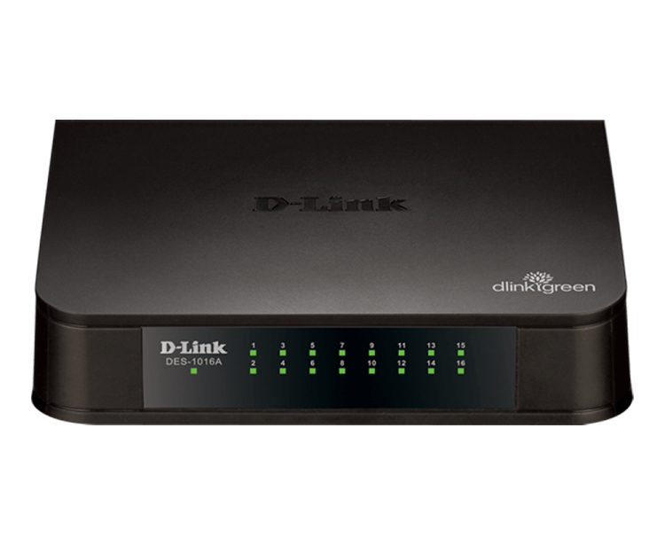 Коммутатор D-Link DES-1016A, 16-Port Коммутатор D-Link DES-1016A, 16-Port