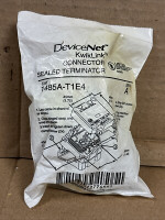 ALLEN BRADLEY 1485A-T1E4 DEVICENET, DEVICENET MEDIA, KWIKLINK, ACCESSORY, TERMINATOR, 24 VDC 8 A, QD MATERIAL VALOX, BLACK, SEALED