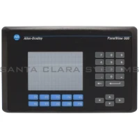 ALLEN BRADLEY 2711-B6C15 PV600 COLOR KEYANDTOUCH, CNET AND RS232 PRINT