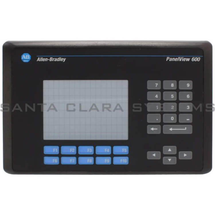ALLEN BRADLEY 2711-B6C15 PV600 COLOR KEYANDTOUCH, CNET AND RS232 PRINT