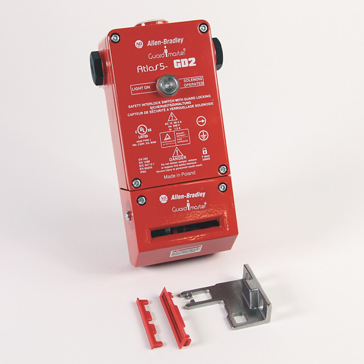 ALLEN BRADLEY 440G-L07257 GUARD LOCKING SWITCH - 440G ATLAS 5: SOLOENOID VOLTAGE: 110V AC/DC, CONTACTS(SAFETY AND AUX): 2 NORMALLY CLOSED, 1 NORMALLY OPEN, ACTUATOR: STANDARD, ALLEN BRADLEY 440G-L07257 GUARD LOCKING SWITCH - 440G ATLAS 5: SOLOENOID VOLTAGE: 110V AC/DC, CONTACTS(SAFETY AND AUX): 2 NORMALLY CLOSED, 1 NORMALLY OPEN, ACTUATOR: STANDARD,