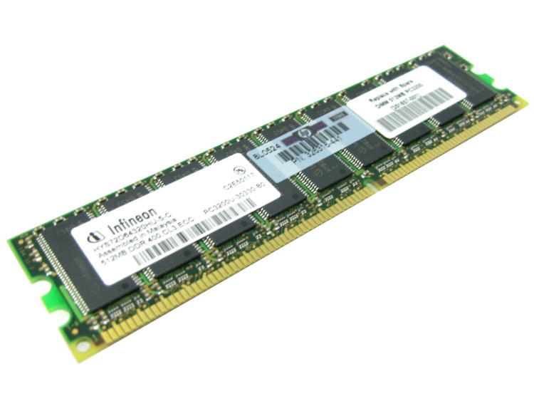 512Mb PC3200 1X512 (ML110G1G2/DL320G3/ML310G2) 512Mb PC3200 1X512 (ML110G1G2/DL320G3/ML310G2)