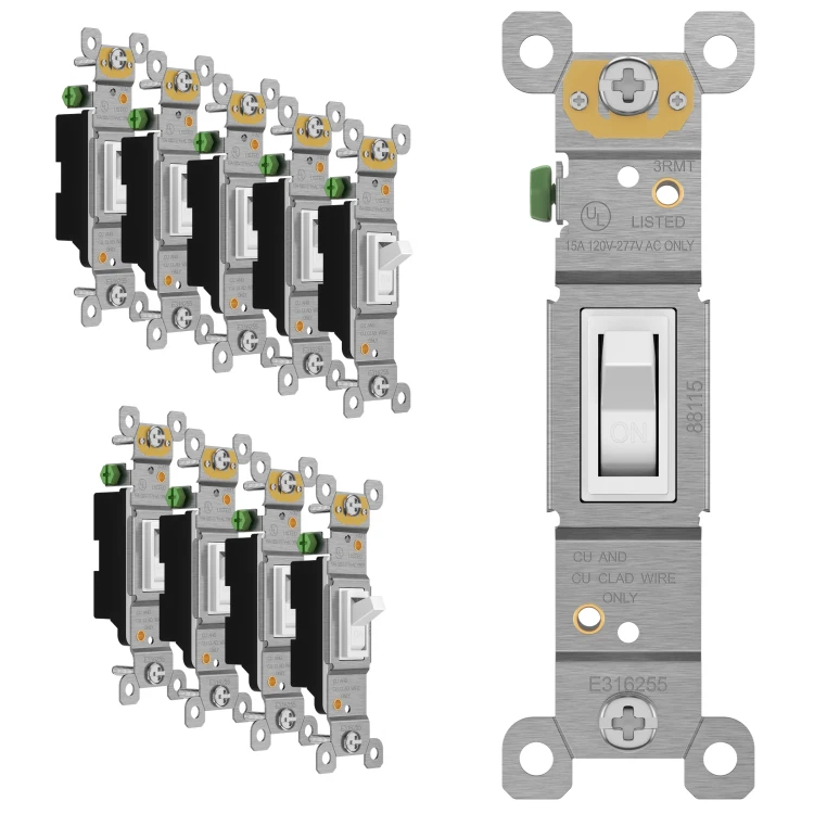 ACE 3201712 RECEPTACLE SWITCH 15AMP 120VAC 125V 3WIRE