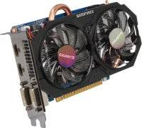 Видеокарта 2Gb Gigabyte GV-N75TOC-2GI, NVIDIA GeForce, GTX750Ti, PCI-E, 2048МБ, GDDR5, 2xDVI, 2xHDMI, 128-бит, OverClock Edition, Retail