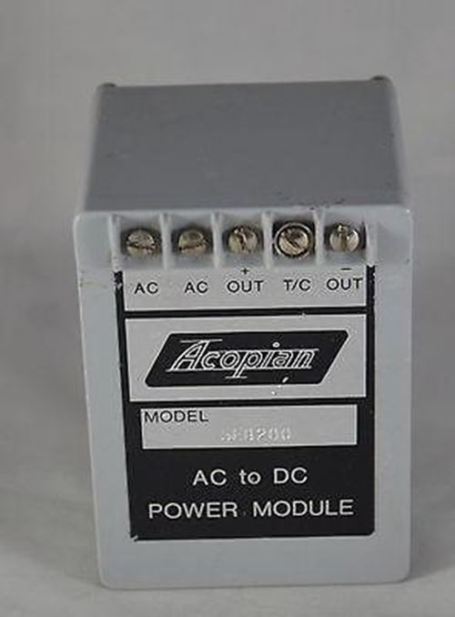 ACOPIAN 5EB200 POWER SUPPLY 2AMP 5V MINI-ENCAPSULATED LINEAR