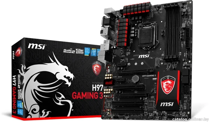Материнская плата MB H97 S1150   H97GAMING3