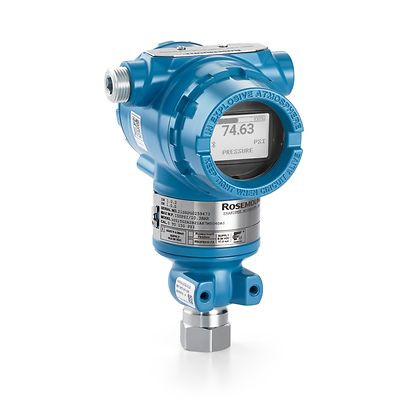 EMERSON 3051-CD1A02A1AH2B... SMART FLOW TRANSMITTER 0-20 IN H2O EMERSON 3051-CD1A02A1AH2B... SMART FLOW TRANSMITTER 0-20 IN H2O