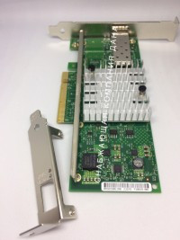 Low PROFILE BRACKET PCIE sfp+ aic hhhl 10Гигабит сетевая карта + DAC кабель к нему 2 метра