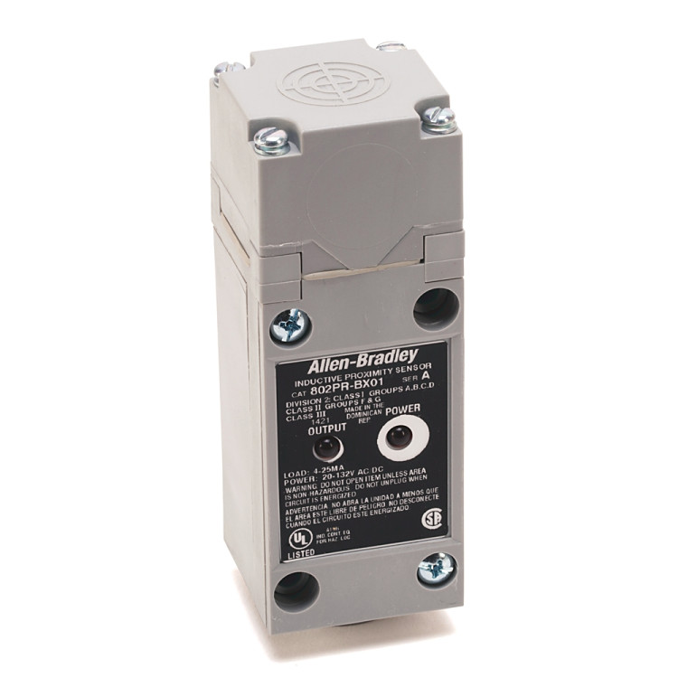 ALLEN BRADLEY 802PR-BX01 802PR INDUCTIVE PROXIMITY SENSOR ALLEN BRADLEY 802PR-BX01 802PR INDUCTIVE PROXIMITY SENSOR