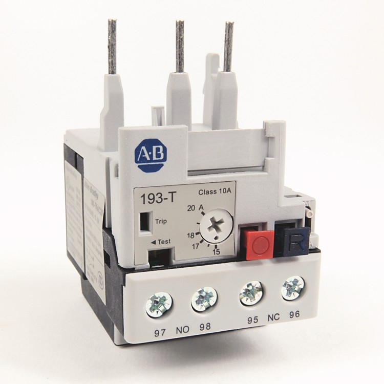 ALLEN BRADLEY 193-TAA16 MCS OVERLOAD RELAY, IEC, BIMETALLIC, 0.10-0.16A ALLEN BRADLEY 193-TAA16 MCS OVERLOAD RELAY, IEC, BIMETALLIC, 0.10-0.16A