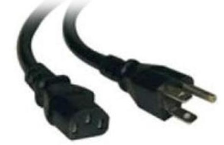 Power Cord, 125VAC 13A NEMA 5-15 Plug, North America Power Cord, 125VAC 13A NEMA 5-15 Plug, North America