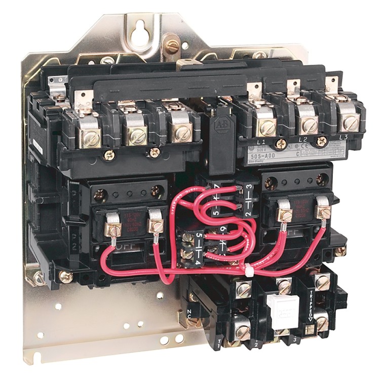 ALLEN BRADLEY 505-BOB NEMA FULL VOLTAGE REVERSING STARTER,SIZE 1, WITH EUTECTIC ALLOY OVERLOAD RELAY ALLEN BRADLEY 505-BOB NEMA FULL VOLTAGE REVERSING STARTER,SIZE 1, WITH EUTECTIC ALLOY OVERLOAD RELAY