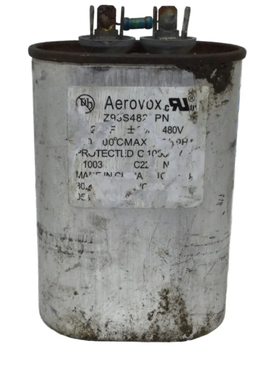 AEROVOX IMS1006F332 CAPACITOR ASSY 6KV 480V W/FUSES AND LIGHTS