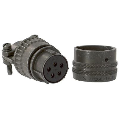 AMPHENOL PT02E14-5P CIRCULAR CONN, PLUG, SIZE 14, 5POS, BOX; CONNECTOR TYPE:CIRCULAR INDUSTRIAL; CONNECTOR BODY MATERIAL:ALUMINIUM; GENDER:PLUG; CONTACT GENDER:PIN; CONNE AMPHENOL PT02E14-5P CIRCULAR CONN, PLUG, SIZE 14, 5POS, BOX; CONNECTOR TYPE:CIRCULAR INDUSTRIAL; CONNECTOR BODY MATERIAL:ALUMINIUM; GENDER:PLUG; CONTACT GENDER:PIN; CONNE