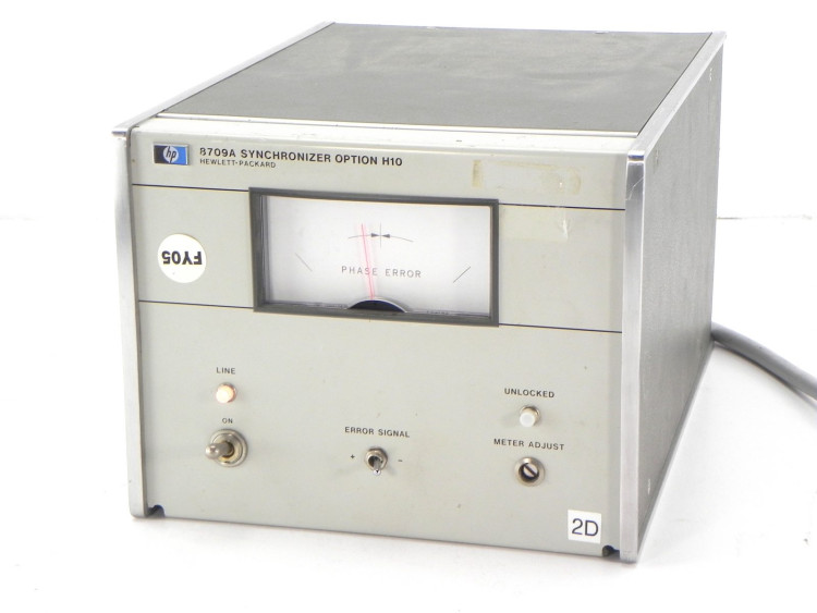 AGILENT 8709A/H10 PHASE LOCK SYNCHRONIZER 0.01-18GHZ H10 OPT AGILENT 8709A/H10 PHASE LOCK SYNCHRONIZER 0.01-18GHZ H10 OPT