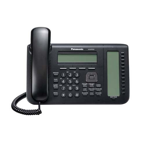 Телефон IP Panasonic KX-NT553RU-B