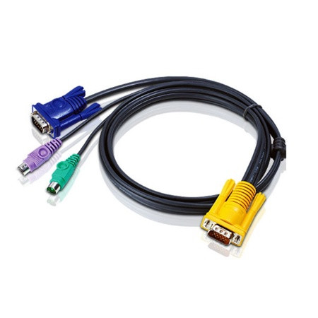 KVM-оборудование CABLE SP15M -- HD15M-MINIDIN6M;