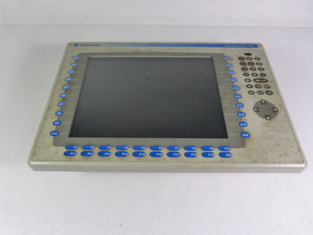 ALLEN BRADLEY 2711P-K12C6D2 OPERATOR INTERFACE W/RIO DH+ DH485 ENET RS232 USB ALLEN BRADLEY 2711P-K12C6D2 OPERATOR INTERFACE W/RIO DH+ DH485 ENET RS232 USB