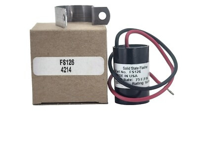 ASEA BROWN BOVERI FS126 FLASHER 120VAC 50/60HZ 1-2AMP OUTPUT ASEA BROWN BOVERI FS126 FLASHER 120VAC 50/60HZ 1-2AMP OUTPUT