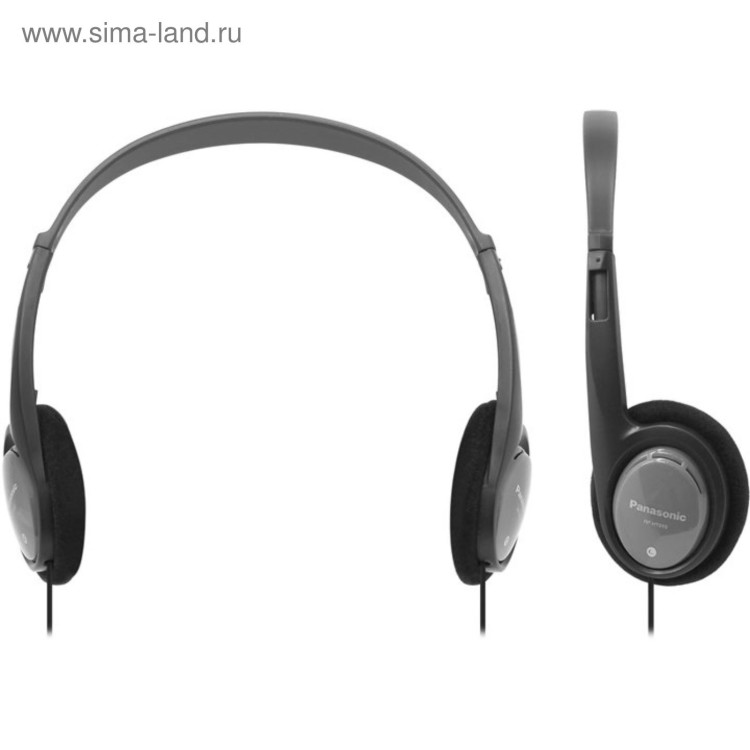 Наушники Panasonic- накладные открытые 16-22000Гц   RP-HT010GU-H