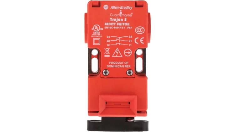 ALLEN BRADLEY 11110 SAFETY INTERLOCK SWITCH 2NC/1NO TROJAN5 ALLEN BRADLEY 11110 SAFETY INTERLOCK SWITCH 2NC/1NO TROJAN5