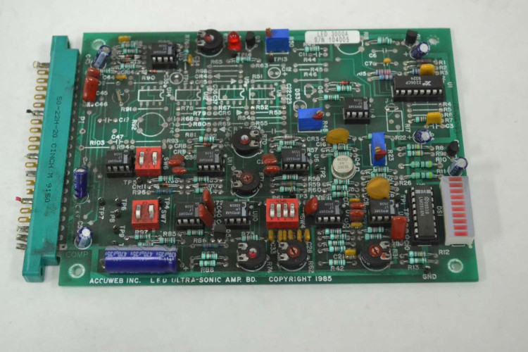 ACCUWEB 3000A PC BOARD ACCUWEB 3000A PC BOARD