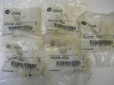 ALLEN BRADLEY 800MR-N2W LENS CAP WHITE FOR ILLUM PUSHBUTTON/PUSH TO TEST