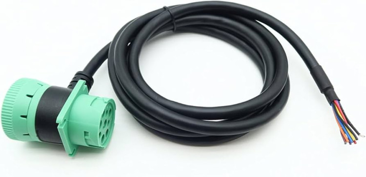 CABLE 9PIN FEMALE WITH POWER PIGTAIL FOR LS3603 CABLE 9PIN FEMALE WITH POWER PIGTAIL FOR LS3603