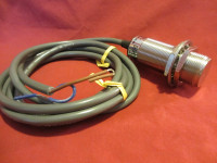 ALLEN BRADLEY 871TM-B10C30-A2 INDUCTIVE PROXIMITY SENSORS, ST ST FACE/THREADED ST ST BARREL, AC/DC, 2-WIRE, 30 MM DIA, SHIELDED, LENGTH 77.3 MM, SENSING RANGE 10 MM, NC, CABLE 2 M