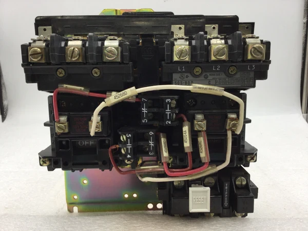 ALLEN BRADLEY 505-BOD-A2E NEMA FULL VOLTAGE REVERSING STARTER,SIZE 1, WITH SMP OVERLOAD RELAY ALLEN BRADLEY 505-BOD-A2E NEMA FULL VOLTAGE REVERSING STARTER,SIZE 1, WITH SMP OVERLOAD RELAY