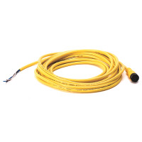 ALLEN BRADLEY 889D-F4BCDM-1 CONNECTION SYSTEM, DC MICRO, PATCHCORD, 4 PIN, STRAIGHT FEMALE TO STRAIGHT MALE, BLACK PVC, 22AWG, 1 M