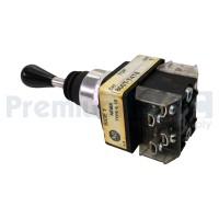 ALLEN BRADLEY 800T-T4T8 30.5MM TYPE 4/13 TOGGLE SWITCH, FOUR WAY TOGGLE, UP LEFT RIGHT DOWN-SPRING RTN, NO CONTACTS, NO CONTACTS, NO CONTACTS, NO CONTACTS