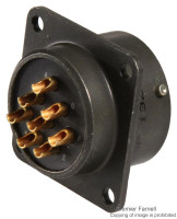 AMPHENOL PT02E16-8P CIRCULAR CONN, PLUG, SIZE 16, 8POS, BOX; CONNECTOR TYPE:CIRCULAR INDUSTRIAL; CONNECTOR BODY MATERIAL:ALUMINIUM; GENDER:PLUG; CONTACT GENDER:PIN; CONNE
