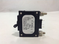 AIRPAX IELR1-1-62-1.00-91-V CIRCUIT BREAKER 1AMP 1POLE 250VAC
