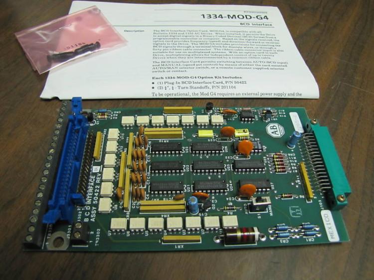 ALLEN BRADLEY 1334-MOD-G4 MULTIPLEXER BCD INTERFACE ALLEN BRADLEY 1334-MOD-G4 MULTIPLEXER BCD INTERFACE