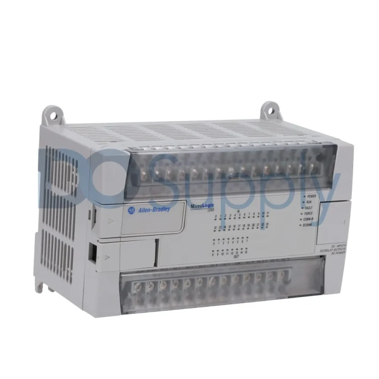 ALLEN BRADLEY 1762-L40BXB MICROLOGIX 1200, 24V DC POWER, (20) STANDARD 24V DC AND (4) FAST 24V DC DIGITAL INPUTS, (8) RELAY OUTPUTS, (7) STANDARD 24V DC FET OUTPUTS, (1) FAST 2 ALLEN BRADLEY 1762-L40BXB MICROLOGIX 1200, 24V DC POWER, (20) STANDARD 24V DC AND (4) FAST 24V DC DIGITAL INPUTS, (8) RELAY OUTPUTS, (7) STANDARD 24V DC FET OUTPUTS, (1) FAST 2