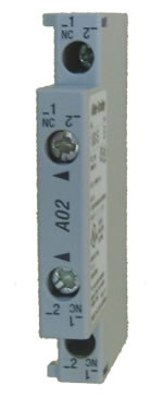 AUXILIARY CONTACT BLOCK, TO BULLETIN 100-C - CONTACTORS, SIDE MOUNTING, 2-POLE, 2 N.O. AUXILIARY CONTACT BLOCK, TO BULLETIN 100-C - CONTACTORS, SIDE MOUNTING, 2-POLE, 2 N.O.