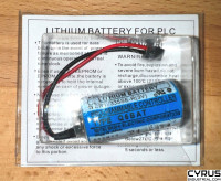 MITSUBISHI Q6BAT BATTERY, REPLACEMENT FOR MEM. BACK-UP