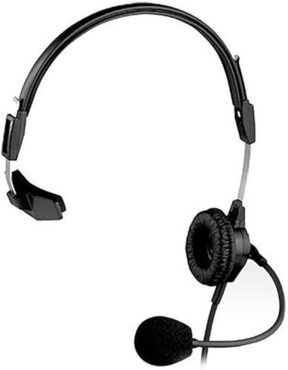 TELEX HEADSET SINGLE-SIDED MONO-DYNAMIC 6FT CORD TELEX HEADSET SINGLE-SIDED MONO-DYNAMIC 6FT CORD