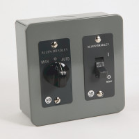 ALLEN BRADLEY 600-TAX9 MANUAL STARTING SWITCH, TOGGLE TYPE, TYPE 1 GENERAL PURPOSE ENCLOSURE, SURFACE MOUNTING