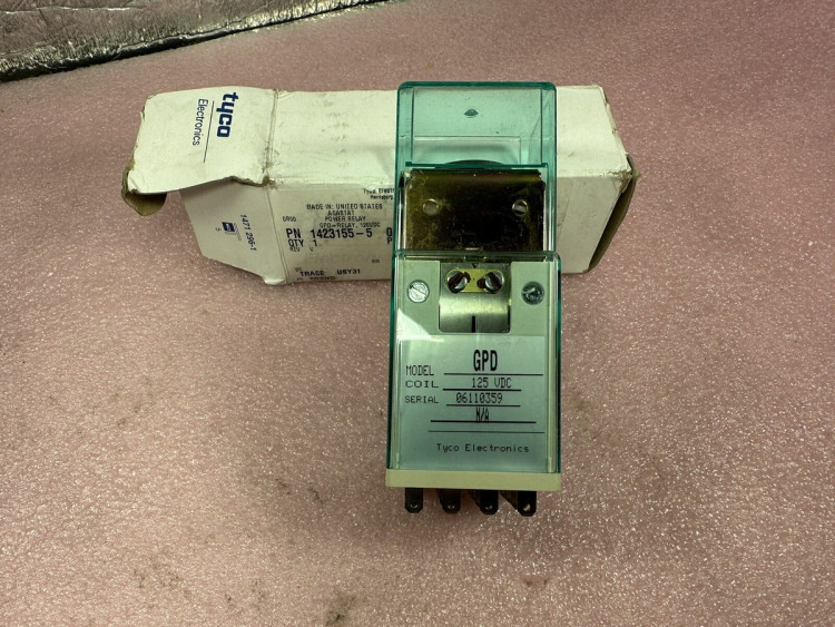 AGASTAT 1423155-5 TIME DELAY RELAY 125VDC