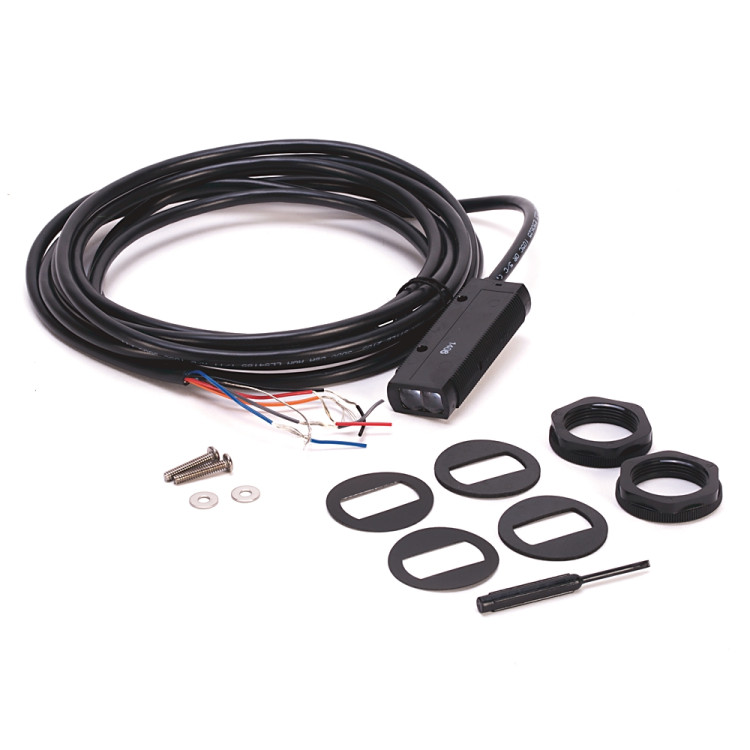 ALLEN BRADLEY 42SRR-6003-QD PHOTOSWITCH PHOTOELECTRIC SENSOR, 6000 SERIES TRANSMITTED BEAM RECEIVER, 10-30V DC, DARK OPERATE, 4-PIN DC MICRO QD ALLEN BRADLEY 42SRR-6003-QD PHOTOSWITCH PHOTOELECTRIC SENSOR, 6000 SERIES TRANSMITTED BEAM RECEIVER, 10-30V DC, DARK OPERATE, 4-PIN DC MICRO QD