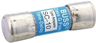 BUSSMANN SC-60  FUSE, 60A, 480V, TIME DELAY; VOLTAGE RATING VDC:300V; VOLTAGE RATING VAC:480V; FUSE CURRENT:60A; BLOW CHARACTERISTIC:TIME DELAY; FUSE SIZE IMPERIAL:0.