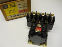 ALLEN BRADLEY 700-BR600A1 CONTACTOR CONTROL RELAY 110/120VAC 50/60HZ 6POLE