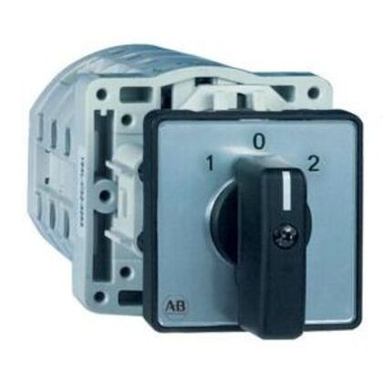 ALLEN BRADLEY 194C-C10-1752 CONTROL SWITCH, FRONT/DOOR MOUNTING-CENTRAL FIXING, 10A, ON-OFF SWITCH, 90 DEGREES, 0-1, 0H.9, 2 POLES ALLEN BRADLEY 194C-C10-1752 CONTROL SWITCH, FRONT/DOOR MOUNTING-CENTRAL FIXING, 10A, ON-OFF SWITCH, 90 DEGREES, 0-1, 0H.9, 2 POLES