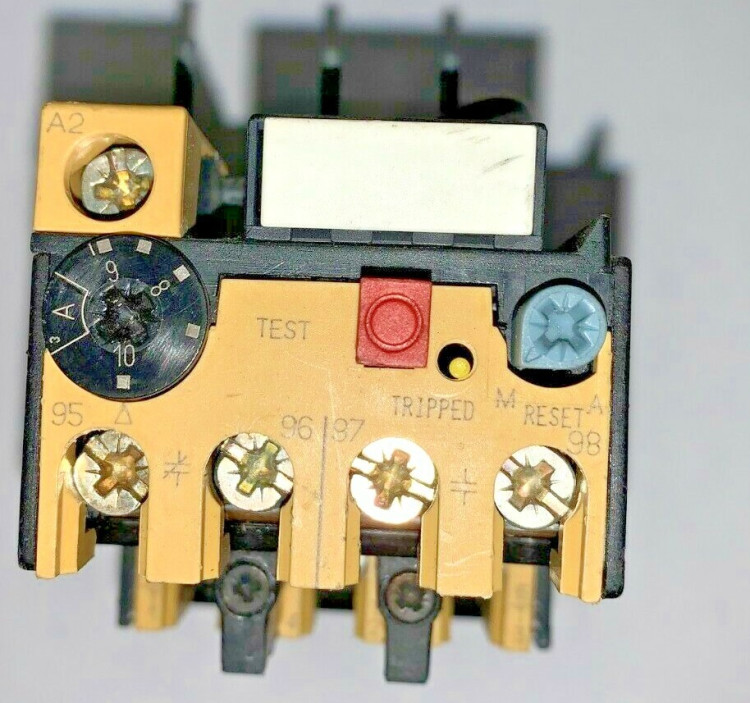 ALLEN BRADLEY 193-BSC10-OS OVERLOAD RELAY BI-METALLIC 7-10A 1NO/1NC OLD STYLE ALLEN BRADLEY 193-BSC10-OS OVERLOAD RELAY BI-METALLIC 7-10A 1NO/1NC OLD STYLE