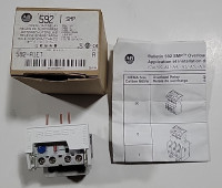 ALLEN BRADLEY 592-A1ET SMP-1 SOLID-STATE OLR, 3 PHASE, MANUAL RESET, 1.6-5.0A, CLASS 10