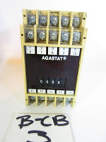 AGASTAT DPCXX0122DAAXAA TIMING RELAY 7AMP 120/240VAC 1/6HP .01/99.99SEC